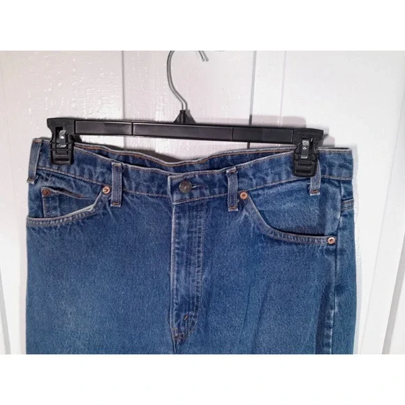 VTG Levis 509 Jeans Mens‎ 36x32 (35x30) Orange Tab Made in - Picture 2 of 10